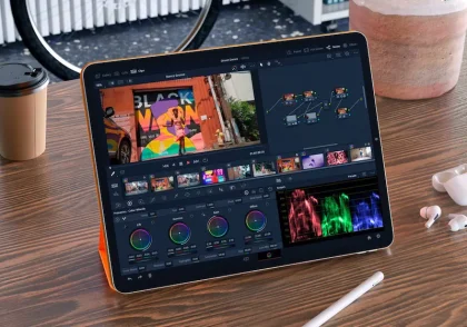 Davinci Resolve in ipad pro